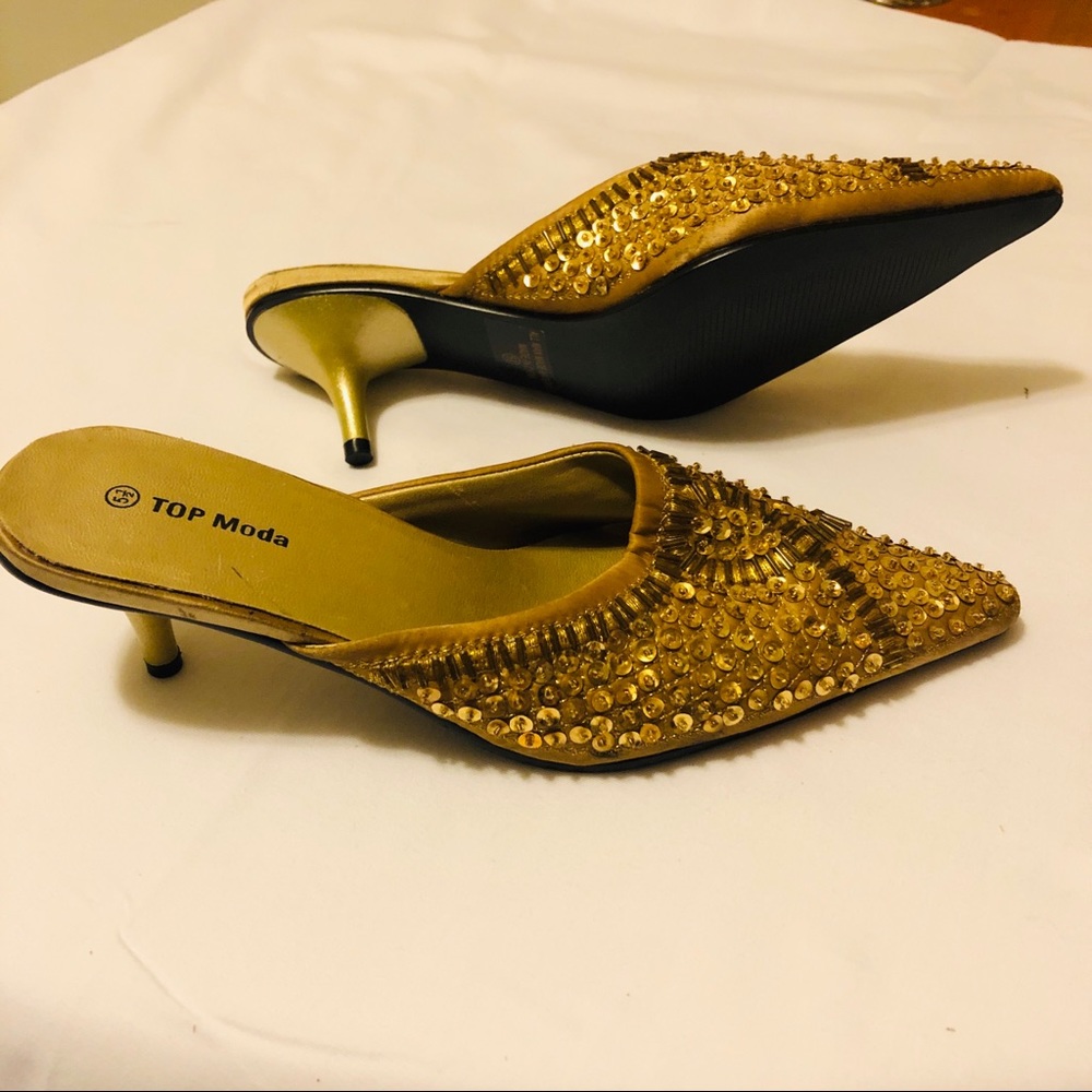 Top Moda Heels. Sparkles & Glitters NWOT